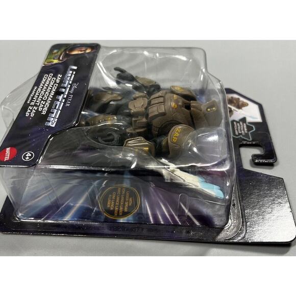 ZAP Commander Pixar Buzz Lightyear Marquam 5" Action Figure Toy NEW NIB - Picture 4 of 7